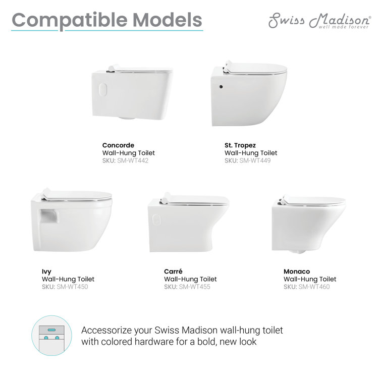 Swiss Madison Toilet Hardware & Reviews Wayfair Canada